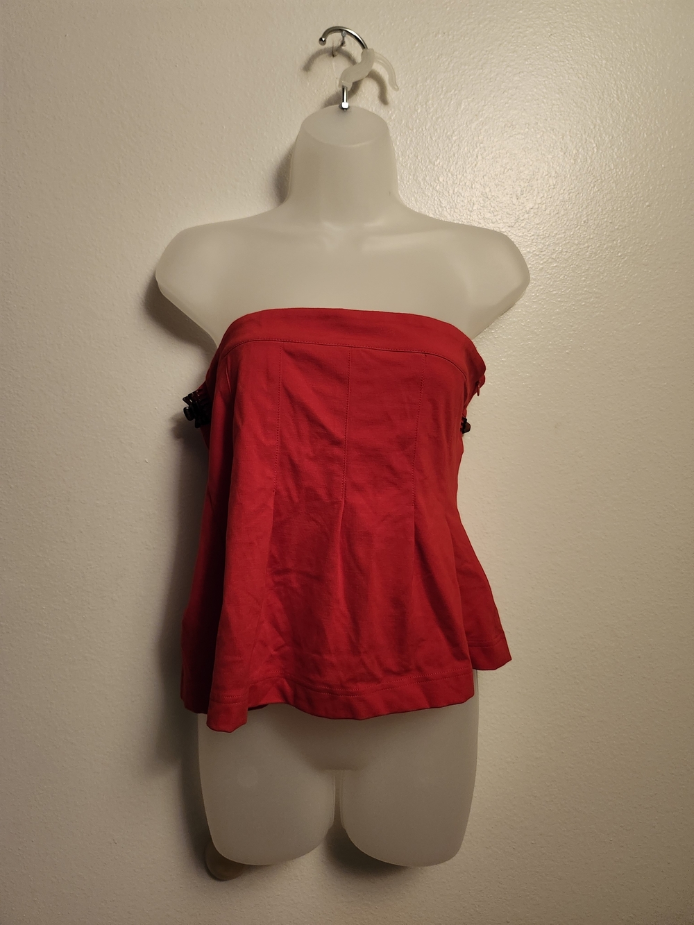 New With Tags Anthropologie Maeve Strapless Red Women’s Tube Top